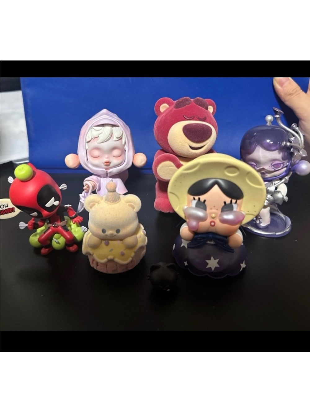 POP MART Blind Box Toys set Character Figurine Set of 6 - Kids Action Figures
